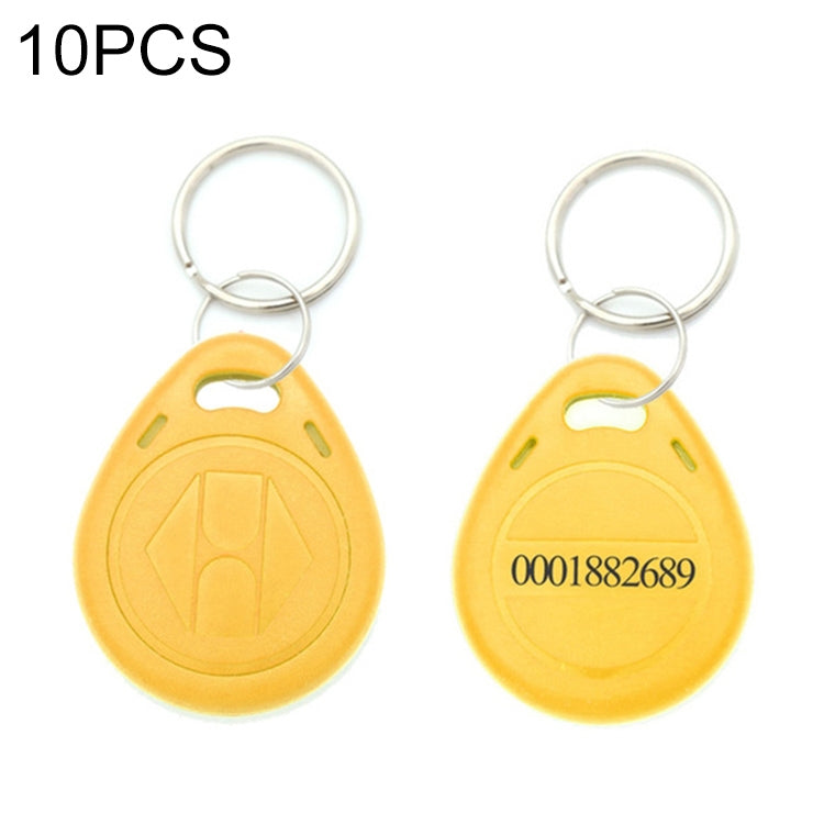 10 PCS 125KHz TK/EM4100 Proximity ID Card Chip Keychain Key Ring 10 PCS 125KHz TK/EM4100 Proximity ID Card Chip Keychain Key Ring